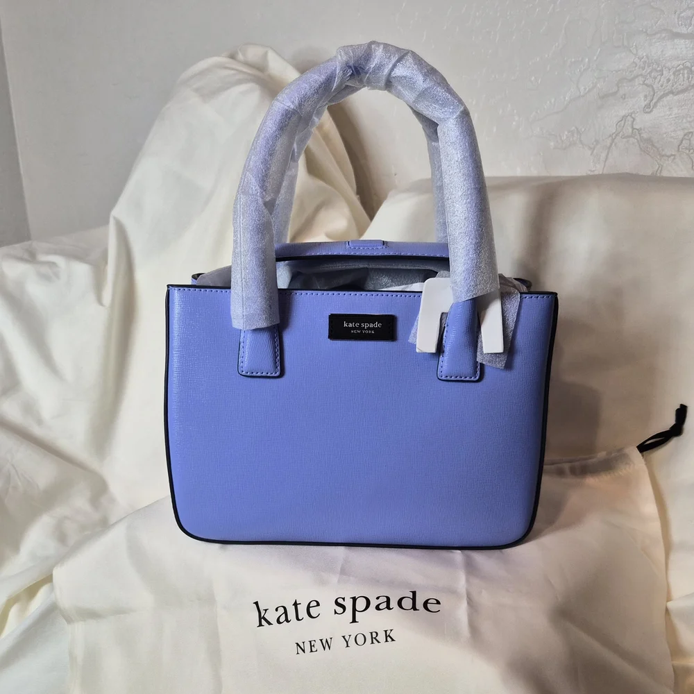 Kate Spade New York  Genie Blue Sam Icon Square Tote